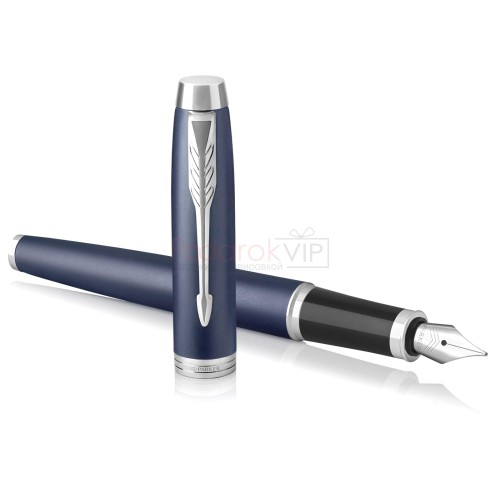 Перьевая ручка Parker IM Core F321, Matte Blue CT (Перо F)