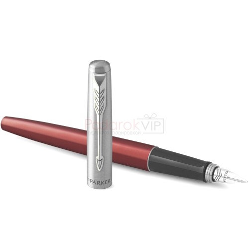 Ручка перьевая Parker Jotter Core F63, Kensington Red CT (Перо M)