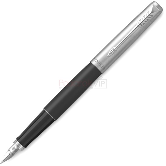 Ручка перьевая Parker Jotter Core F63, Satin Black CT (Перо M)