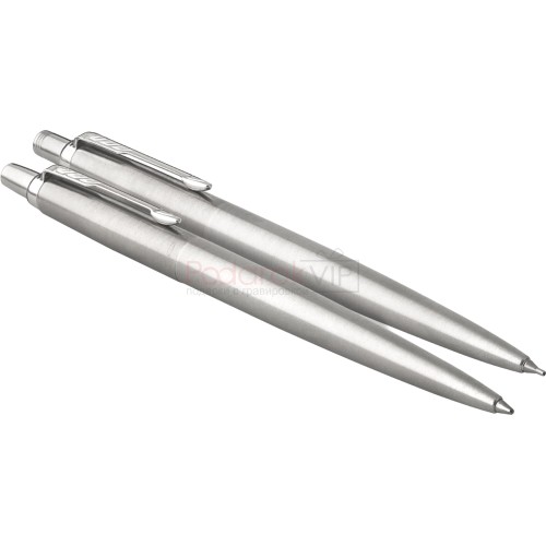 Набор Parker Jotter Core KB61: шариковая ручка и механический карандаш, Stainless Steel CT