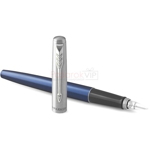 Ручка перьевая Parker Jotter Core F63, Royal Blue CT (Перо M)