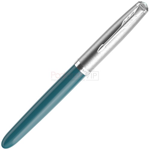 Ручка перьевая Parker 51 Core, Teal Blue CT (Перо F) 2123506