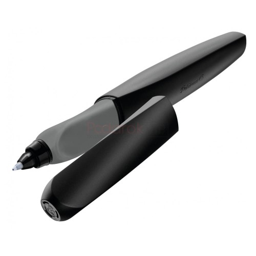 Ручка роллер Pelikan Office Twist Classy Neutral R457 (PL946962) Black в компл.:картридж 2шт с синим